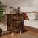 vidaXL smoked oak, 2 Bedside Table 35x40cm 2pcs