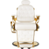 Swehealth Francesco Gold/White Fåtölj 105cm