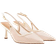 River Island Mesh Court Heeled Shoes - Cream