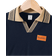 Shein Young Boy Uniform Academy Collar Short Sleeve Polo Shirt And Shorts Set