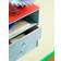 Montana Mini 1006 Shelf With Two Drawers Flint Bedside Table 25x35cm