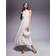 River Island Womens Sleeveless Bubble Hem Racer Midi Dress - Beige