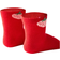 Shein 2pairs/Set Cute Strawberry Patterned Infant Basic Socks Suitable For Outdoors