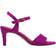 Tamaris Dam Sandal Med Klack - Mörk Pink