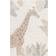 KM Carpets Genova Gulvtæppe Giraf 120 x 170 cm Creme Beige 120x170cm