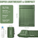 Tomshoo Inflatable Double Sleeping Pad Extra Thick 5 Inch