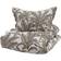 Halvor Bakke Sengesett 200 x 220 cm Dynetrekk Hvit, Beige (220x200cm)