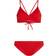 O'Neill Essentials Baay Maoi Bikini Set - Red Coat