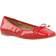 Bianco Biarose Karré Ballet Flat Faux Leather - Red Patent