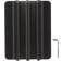 Tyenaza Vertical Laptop Stand Aluminum Alloy Double Dock Black Multifunctional Cooling