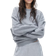 H&M Dame Grå Oversized sweatshirt