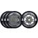 Supreme Venice Inliner Hjul 4-Pak 76mm Grey