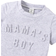 Shein Cotton Floral Gray Embossed Street Style Fashionable Baby Boy Outfit With Raised Patterns