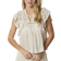 Neo Noir Jayla S Voile Top - Ivory