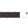 vidaXL Garden Planter Dark Brown Plastic Rattan 120 x 40 x 37.5 cm 40x120x37.5cm