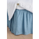 Ellos Denim Frilled 52 cm Blå Sengekappe Blå (200x90cm)