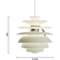 Louis Poulsen PH Snowball Taklampa Dusty Green High Lustre Chrome Plated Pendellampa ∅ 40cm