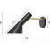 Louis Poulsen Da Parete HW Brass Black Applique