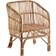 Madam Stoltz Bambu Natur Loungestol 77cm