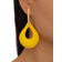 Shein Hollow Out Water Drop Earrings