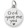 James Avery God Gave Me You Charm - Silver