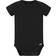 Gerber Baby Pack Onesies Multi-Packs Bundle Interlock 180 gSM, Black, 3-6 Months