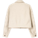 Bershka Sandfarvet jakke med firkantet pasform og uldlook-Neutral
