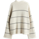 H&M Ladies White Wool-blend turtleneck jumper