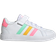 adidas Grand Court 2.0 El K Sneaker - Ftwr White/Pulse Mint/Beam Pink