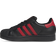 adidas Superstar II Casual Shoes - Black/Better Scarlet