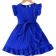 Shein Little Girls Comfortable Casual Ruffle Hem Dress With Accessories Belt Summer