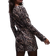 Topshop Plisse Long Sleeve Mini Dress - Leopard Print/Multi