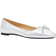 Michael Kors Nori Flex Metallic Leather Ballet Flat - Silver