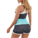 Shein pcs Womens Vacation Style Print Sleeveless Top And Shorts Set Simple Casual