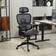 Homcom Ergonomic Swivel Black Office Chair 122cm
