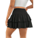 Shein Plus Size Tiered Layered Casual Skirt - Black
