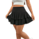 Shein Plus Size Tiered Layered Casual Skirt - Black