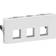 Schneider Electric Fuga dataudtag til 3xKeystone (L) 2M hvid