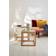 Søstrene Grene Egetræ 50 x 50 x 50 cm Sofabord 50x50cm