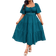 Shein Plus Womens Vacation Sweetheart Neck Embroidered Elegant Dress