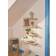 Søstrene Grene MDF Askefinér Jern 55 x 20 x 99,8 cm Sølvgrå Væghylde 20cm
