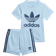 adidas Shorts Tee Kids Sæt - Clear Sky