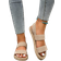 Shein Summer New Fashion Going Out Ladies Sandals Fashion Beige Cross Strap Slippers Beach Hawaiian Style Women Shoes, Beige Women's Flat Sandals