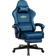 GTPLAYER Gaming Chair Fabric with Pocket Spring Cushion, Computer Chair Game Chair Cloth, Ergonomic Computer Chair 160 Adjustable backrest with footrest, Blue