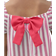 Shein Young Girl Daily Casual Striped Square Neck Dress For And Summer