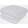 Dreamscene Waffle Mink Throw, - 150 x 200cm Blankets White (200x150cm)