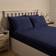OHS Teddy Fleece Pillow Case Blue (75x50cm)