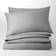 Dunelm Pure Cotton Dove Duvet Cover Grey (260x220cm)