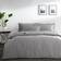 Dunelm Pure Cotton Dove Duvet Cover Grey (260x220cm)