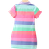Shein Young Girl Color Block Elegant College Style Simple Polo Collar Regular Sleeve Dress For Summer